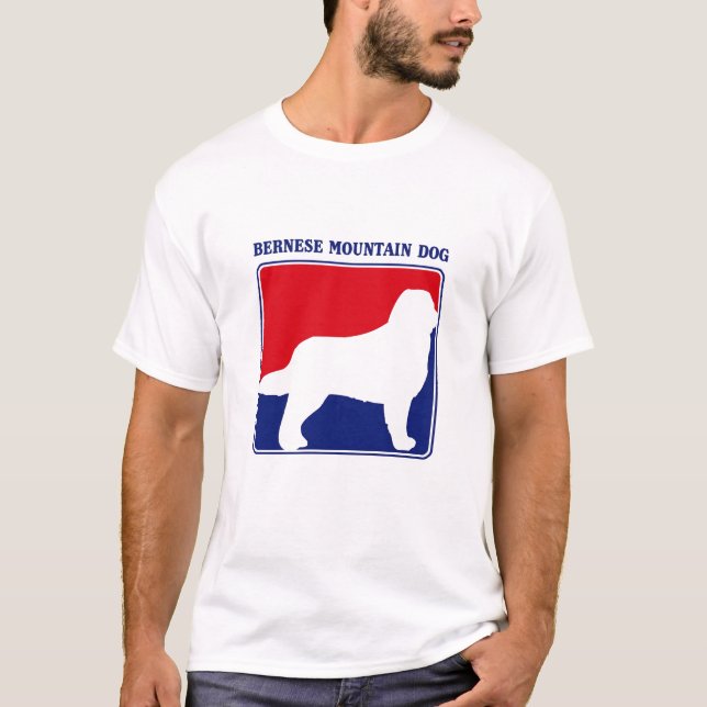 Major League Bernese Mountain Dog t-shirt (Front)