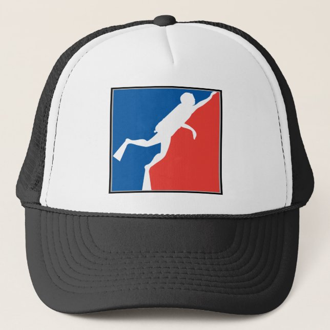 Major League Diver Trucker Hat (Front)