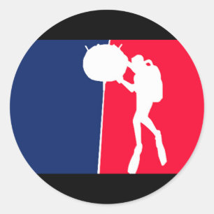 Major League EOD MCM 2 Classic Round Sticker