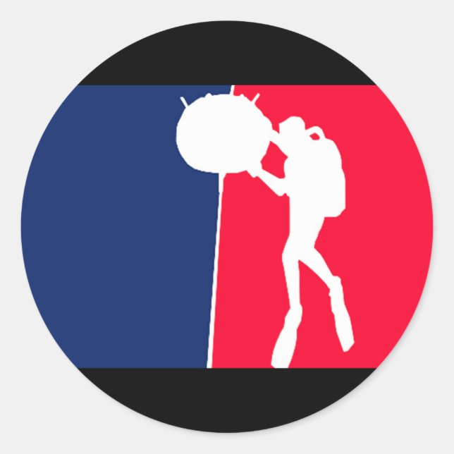 Major League EOD MCM 2 Classic Round Sticker (Front)