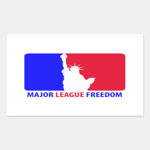 Major League Freedom Sticker