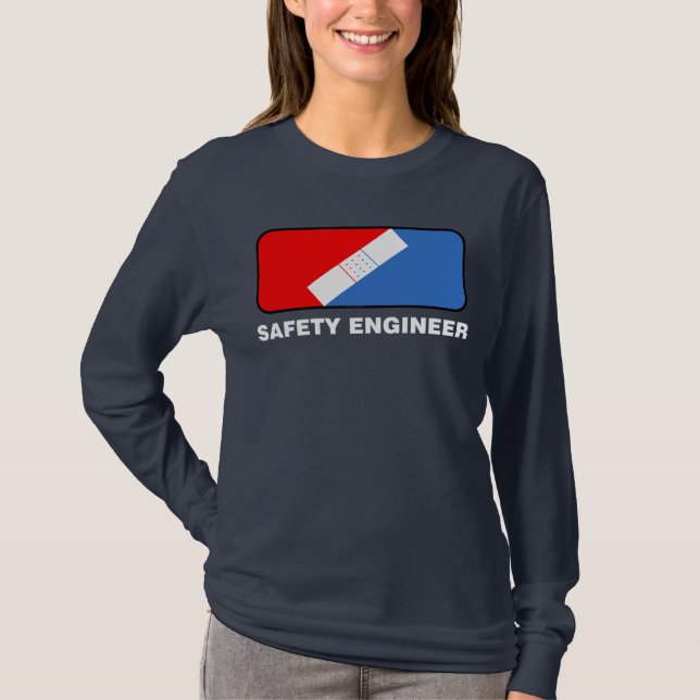 Major League Safety Engineer  T-Shirt (Front)