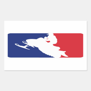 Major League Snowmobiler Sticker