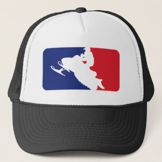 Major League Snowmobiler Trucker Hat
