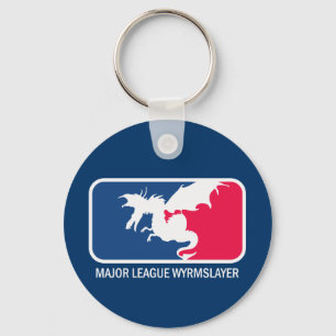 Major League Wyrmslayer Keychain