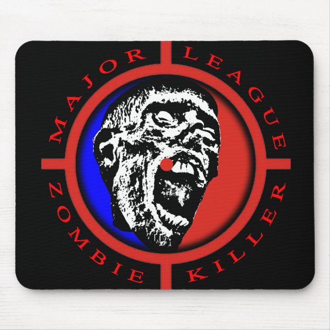 Major League Zombie Killer Mousepad (Front)