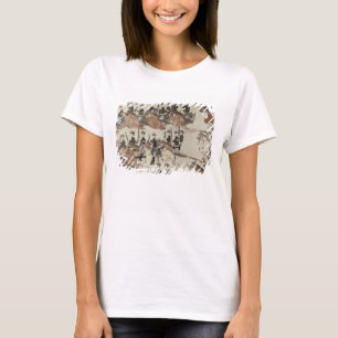 Major Marcus Reno's retreat before the Indian coun T-Shirt