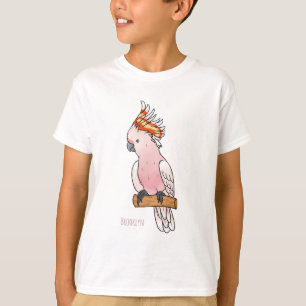 Major mitchell cockatoo bird cartoon illustration T-Shirt