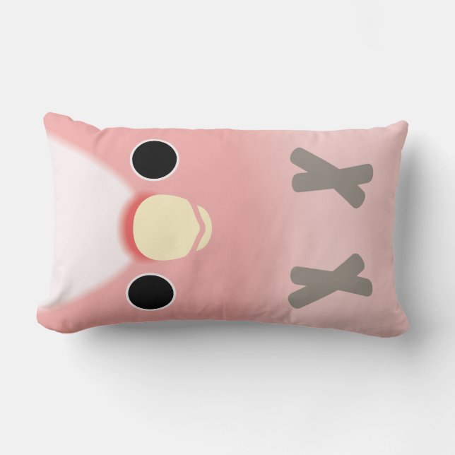 Major Mitchell's Cockatoo Lumbar Pillow (Front)