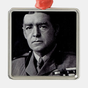Major Sir Ernest Shackleton Metal Ornament