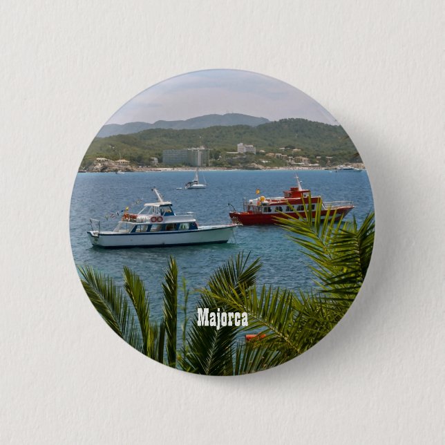 Majorca 2 Inch Round Button (Front)