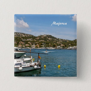 Majorca 2 Inch Square Button