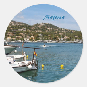 Majorca Classic Round Sticker