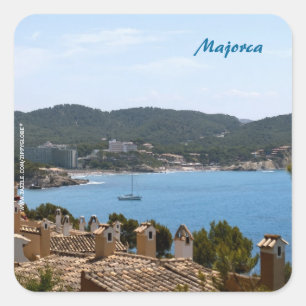 Majorca Square Sticker