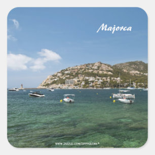 Majorca Square Sticker