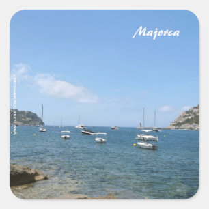 Majorca Square Sticker