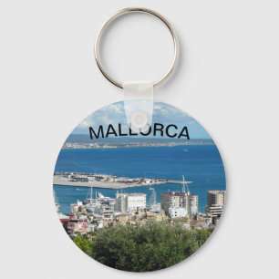 Majorca-view key keychain