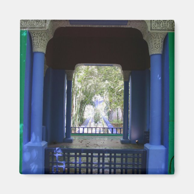 Majorelle Marrakesh Magnet (Front)