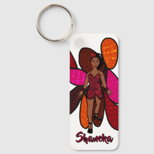 Majorette /Dancer Keychain Ruby Ruffle