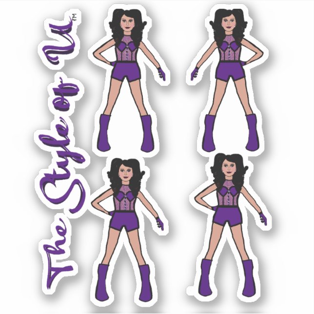Majorette / Dancer Stickers Orchard (Front)