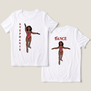 Majorette/ Dancer Tee Red Animal