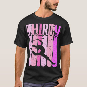 Majorette Girl 30th Birthday Baton Twirling T-Shirt