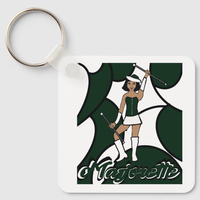 Majorette Keychain/ Forest Keychain (Front)