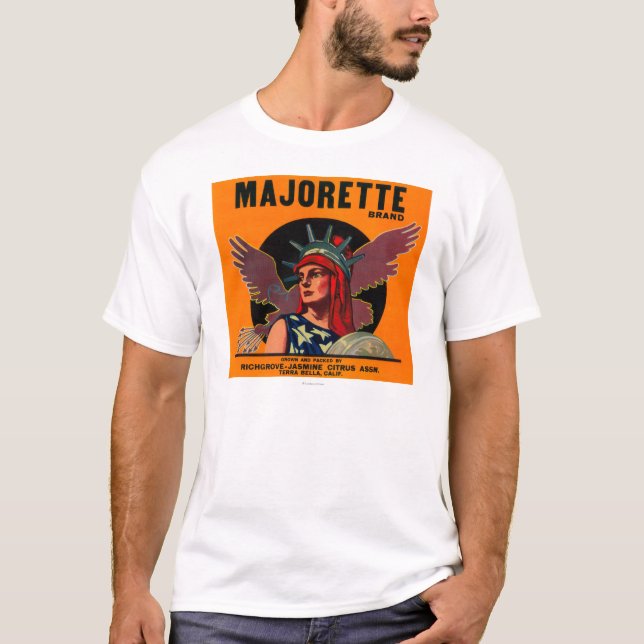 Majorette Orange LabelTerra Bella, CA T-Shirt (Front)