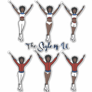 Majorette Quick Change Stickers( Cherry/Blueberry)