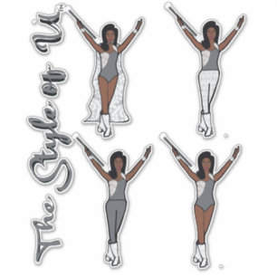 Majorette Sparkle Stickers ( Stone 2)