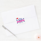Majorettes Square Sticker (Envelope)