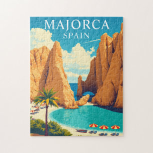 Majorque Espagne Puzzle Vintage Voyage