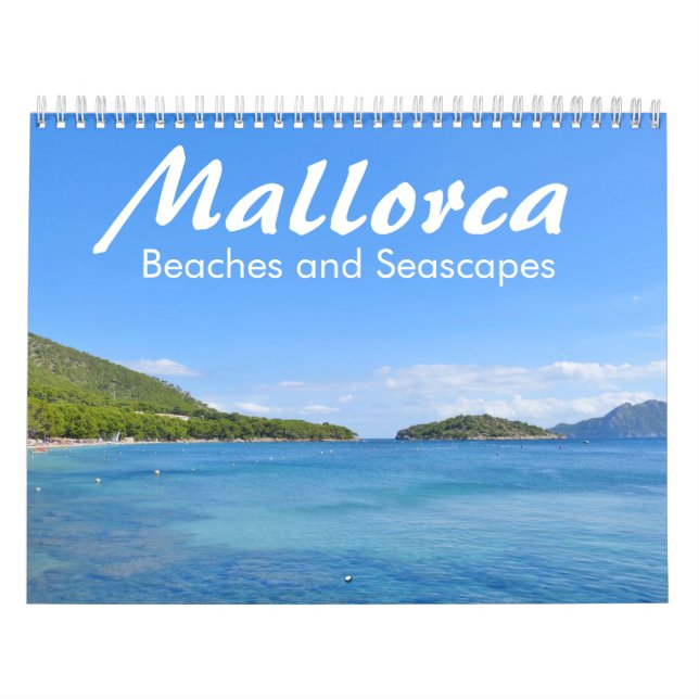 Majorque, plages et paysages marins - calendrier (Protection)