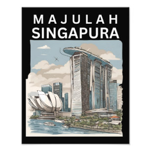 Majulah Singapura Photo Print