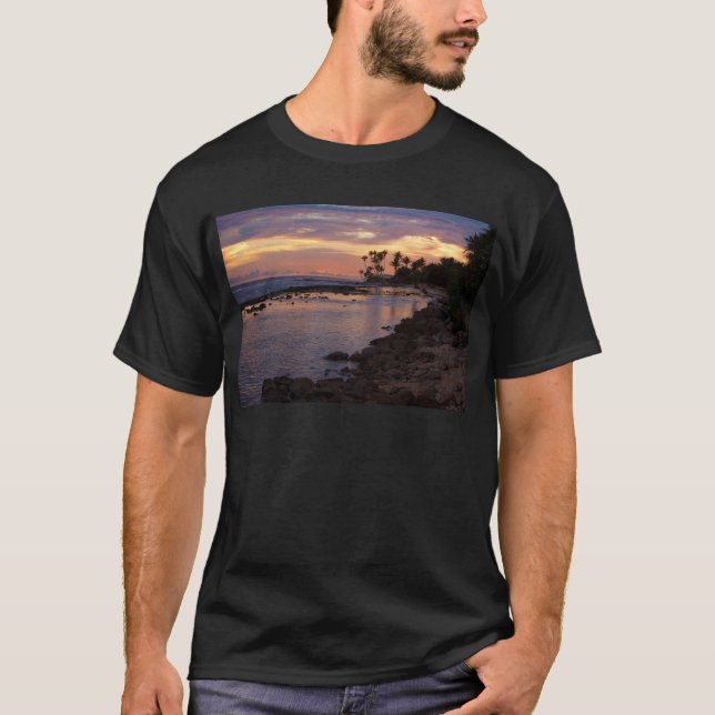 Majuro Oceanside Sunset T-Shirt (Front)