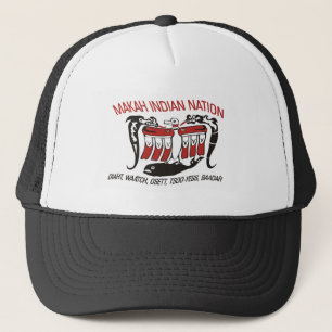 Makah Tribe Flag Hat