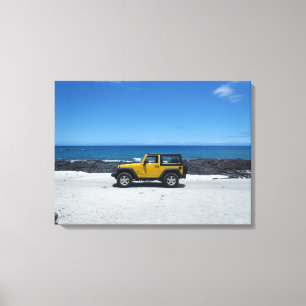 Makalawena Beach Hawaii jeep toile d'aventure