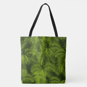 Makana Palms Hawaiian Tropical Leaves Beach Bag