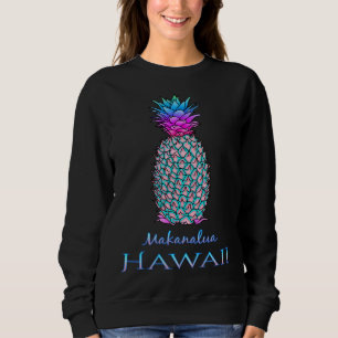 Makanalua Hawaii Summer Vacation Pineapple Sweatshirt
