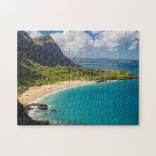 Makapuu Beach Coastline Jigsaw Puzzle