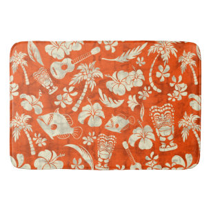 Makapuu Beach Hawaiian Batik Bath Mat