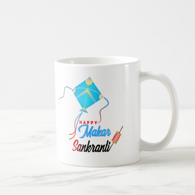 Makar Sankranti Coffee Mug (Right)