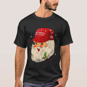 Make A Christmas Great Again Funny Xmas Trump Sant T-Shirt