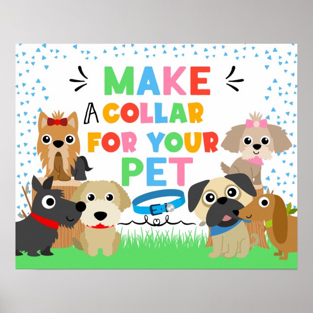 Make A Collar For Your Pet Station Sign (Front)
