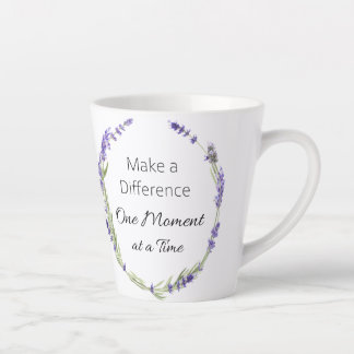 Make a Difference One Moment Latte Mug