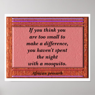 Make a difference - poster