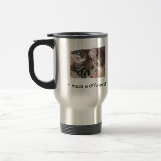 "Make a difference!" Travel Mug