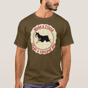 Make A Friend - Doberman T-Shirt
