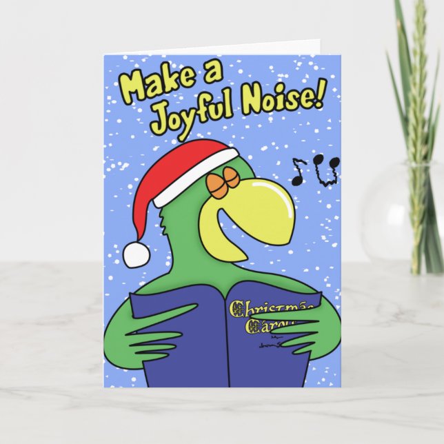 Make a Joyful Noise Christmas Card (Front)