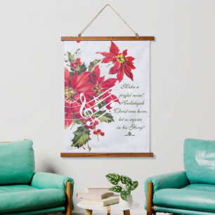 Make a joyful noise  hanging tapestry